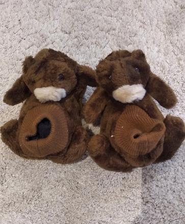 Detské izbové macíkové papučky, 22