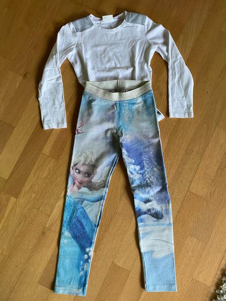 Tričko coccodrillo + legíny h&m, coccodrillo,134