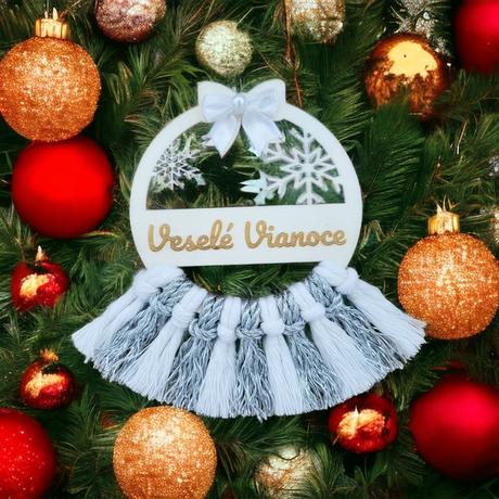 Drevené personalizované ozdoby, 