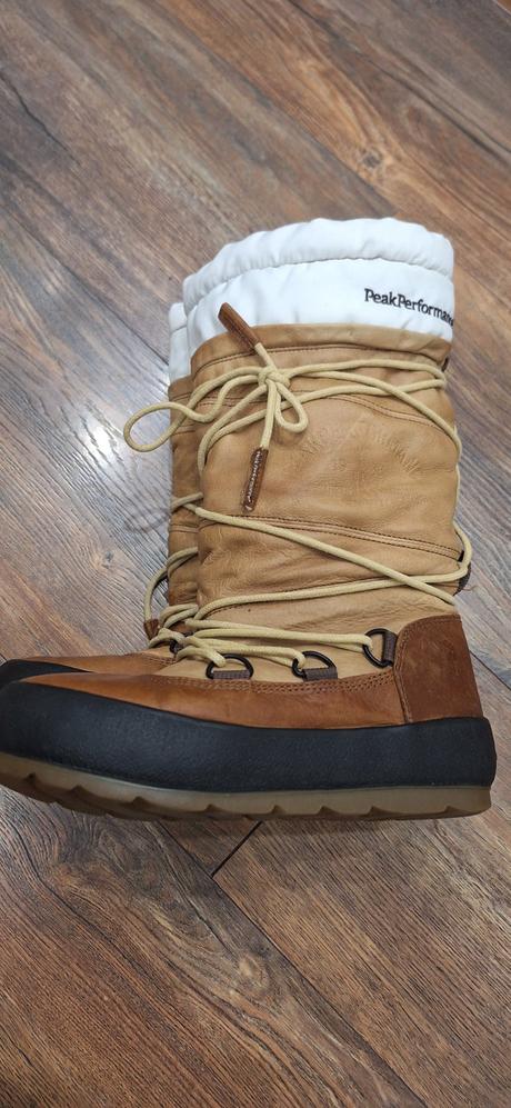 Snehule kožene zimne cižmy peak perfomance 40, 40