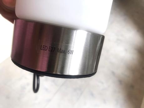 Lampa s dotyk.zapínaním a stmievaním /3 intenzity, 