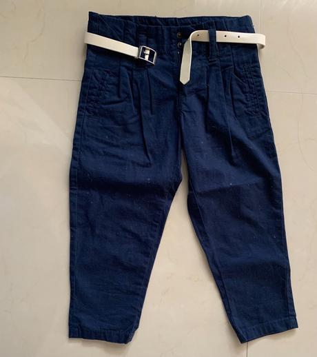 Tmavomodre elwgantne gate s opaskom, tik & tak,98