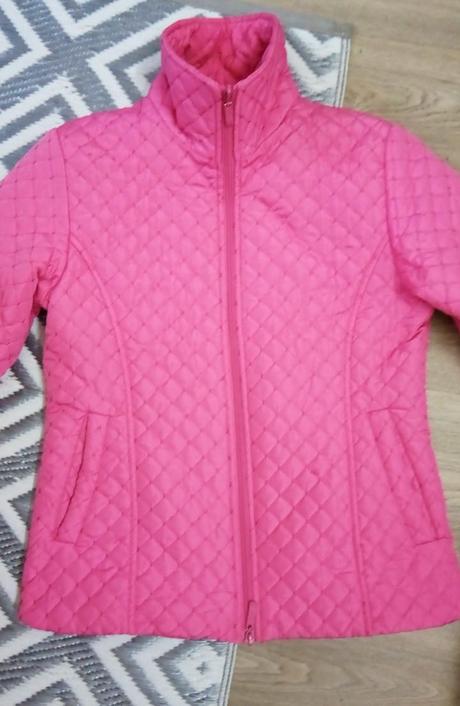 Štepovaná značková bunda 2smerný zips s/m, m