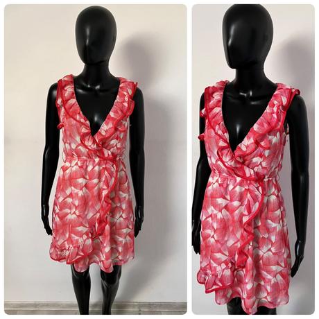 Dámske šaty s volánmi h&m (32), h&m,xs