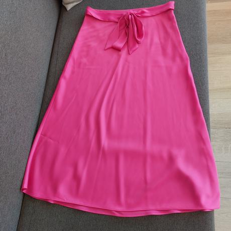 Saténová sukňa, h&m,36