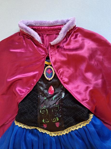 Anna frozen licenčný karnevalový kostým 110-116,