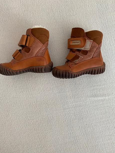 Detské kožené čižmy č.20, 20