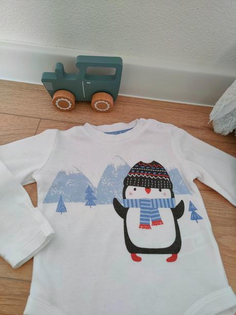 Body vianoce zimný motiv, 6 mesiacov, veľ. 68, 68