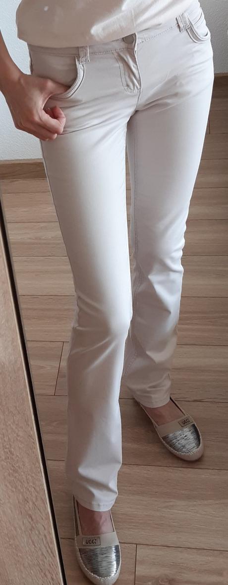 Bezove nohavice, camaieu,s