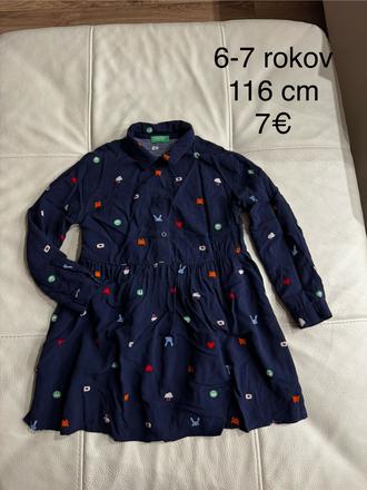 Detské šaty, benetton,116