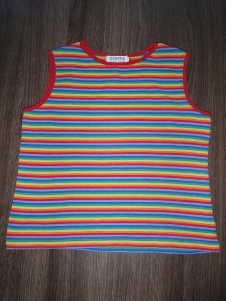 3x tričko bez rukávov na 3-5rokov, george,104