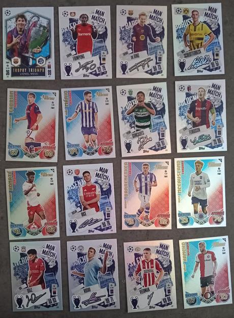 Kartičky match atax, 