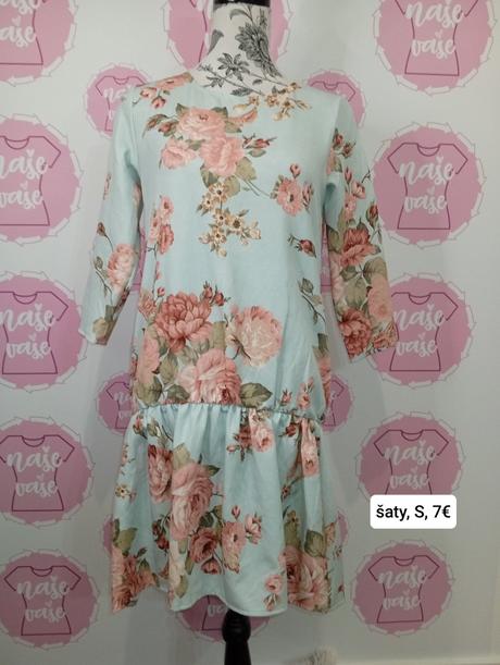 Šaty s kvetmi, s