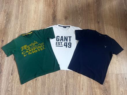 3 x tričko gant, gant,134