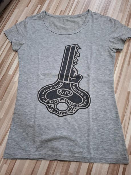 Tričko s kľúčom, m