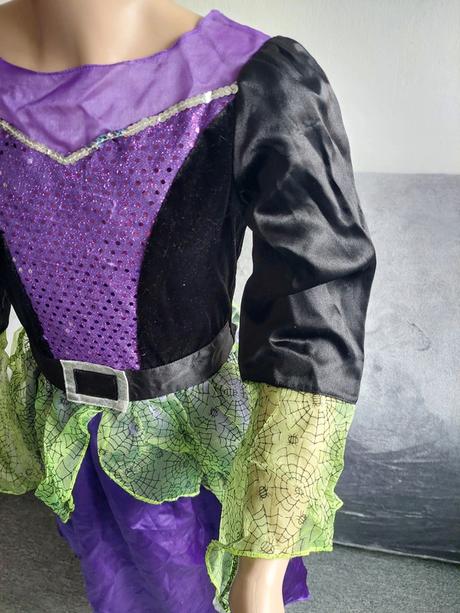 Čarodejnica karnevalový komplet kostým veľ.140,