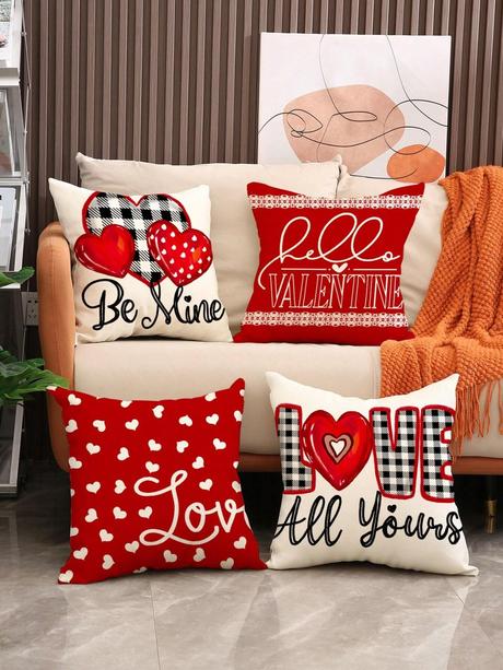 Obliečky valentín 4 pack poštovné zdarma, 