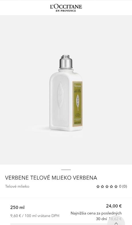 L'occitane prírodná kozmetika šampón gél mlieko my, 