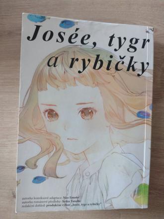 Kniha-manga josée, tygr a rybičky, 