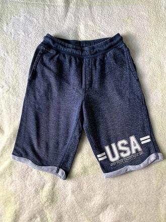 Modré kraťase, c&a,140