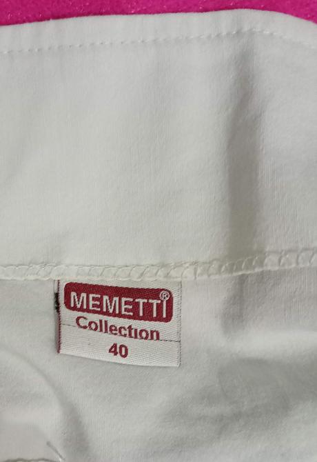 Elastická smotanová sukňa, 40