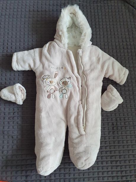 Zimné overaly, kombinézy pre novorodencov, 56