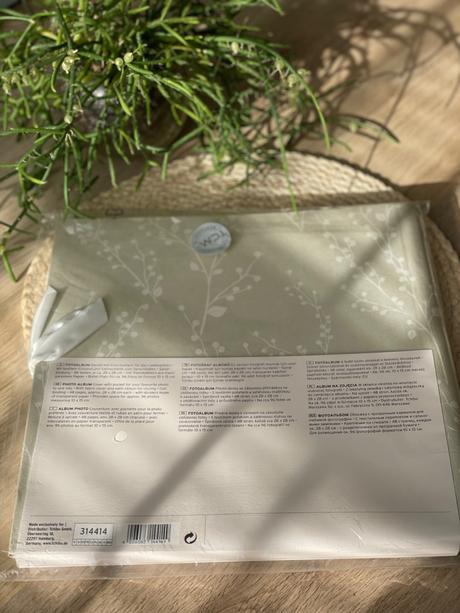 Svadobný fotoalbum tchibo s viazaním - nepoužitý, 