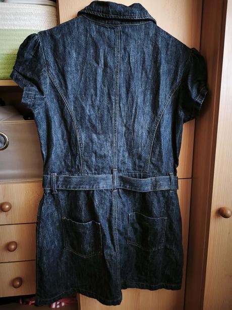 1x oblečené riflové šaty, colours of the world,42