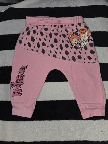 Baby teplačiky 6/9 mesiace, fox & bunny,74