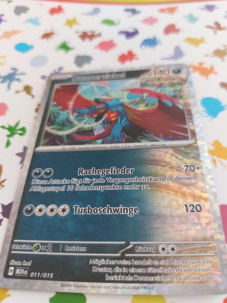 Pokemon kartička donnersichel, 