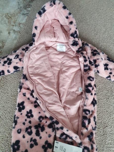 Zimný huňatý overal 86, f&f,86