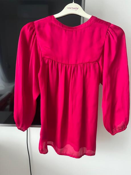 Ruzova bluzka, zara,s