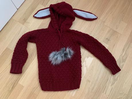 Hruby sveter zajko, 134