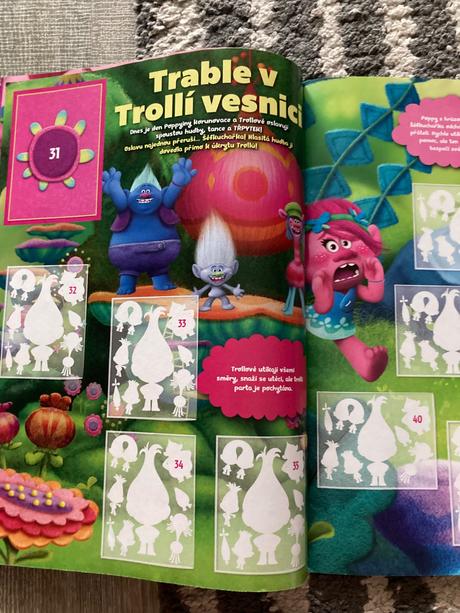 Dreamworks trolls sběratelské album, 