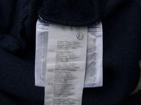 Kiabi tmavomodrá mikina, xs