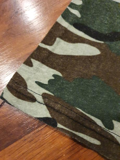 Maskáčové tričko bavlnené - veľ. s, s