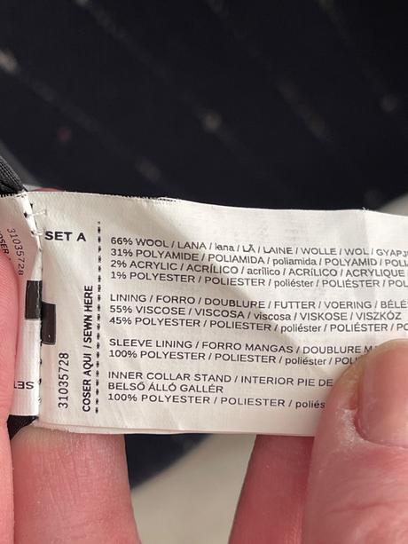 Kabat mango, 66 percent vlna, mango,m