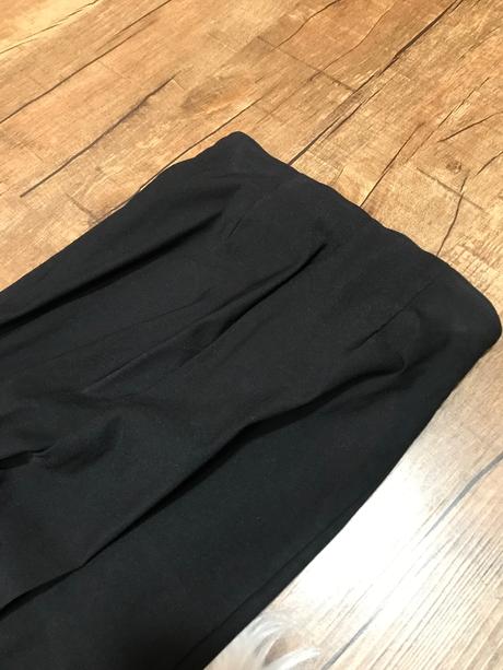 Čierne nohavice f&f s vysokým pásom, f&f,34