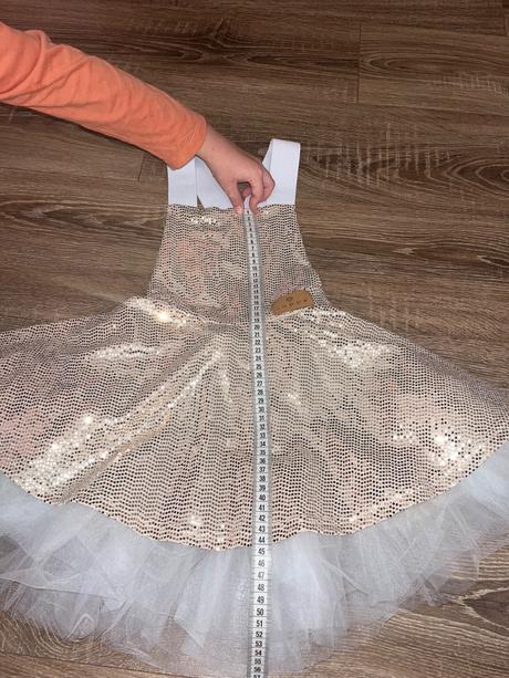 Traková sukňa glitter zlatá zuppa, 128