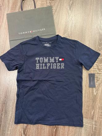 Tommy hilfiger chlapcenske tricko na 10-12 rokov, tommy hilfiger,140