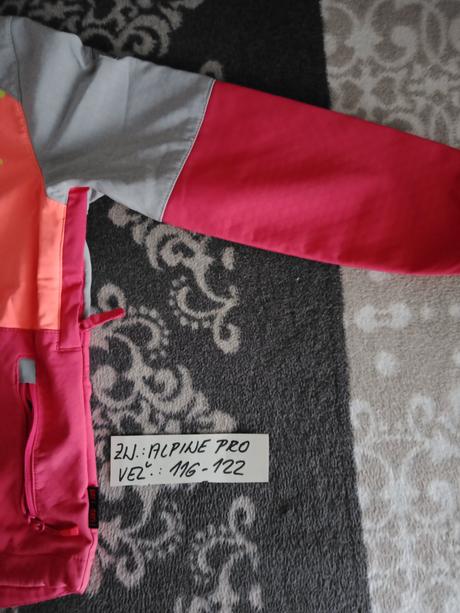Dievč.softshellova bunda zn.alpine pro veľ.116-122, alpine pro,116