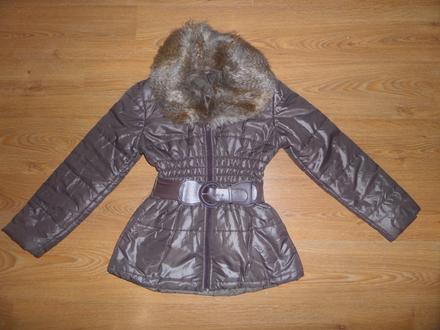 Bunda s kožušinkou, l