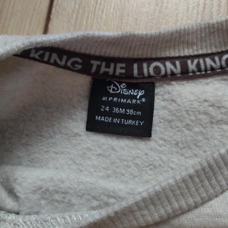 Mikina disney primark r.98, primark,98