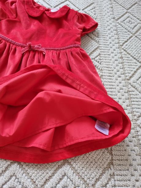 Detske cervene saty, pepco,86