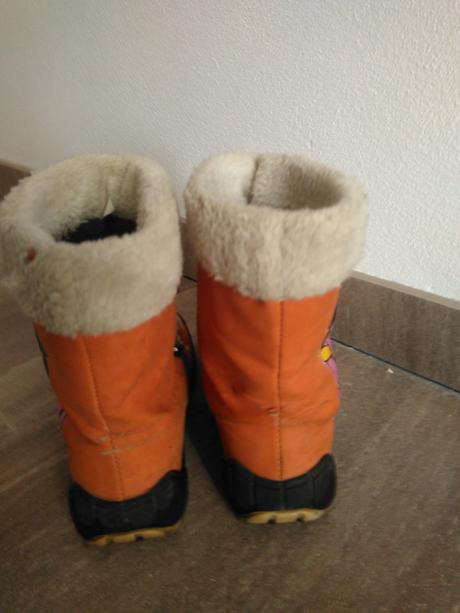 Zimne cizmy s kozusinkou, 35