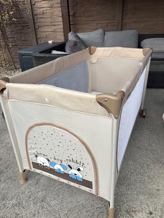 Cestocná postielka s matracom, šírka (cm): 60,dĺžka (cm): 120