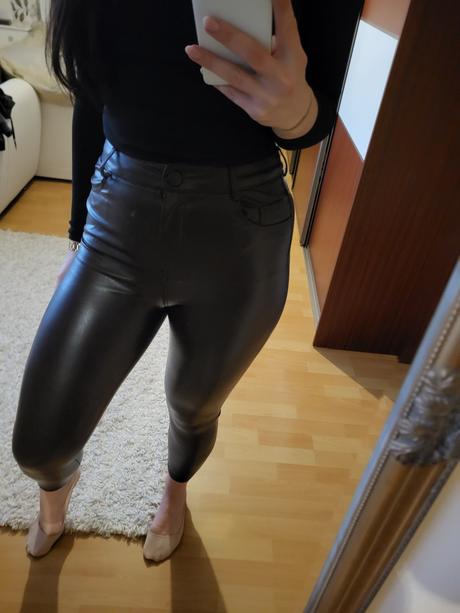 Kožené nohavice, s