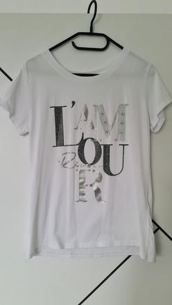 Biele tričko zn. italy, uni, s