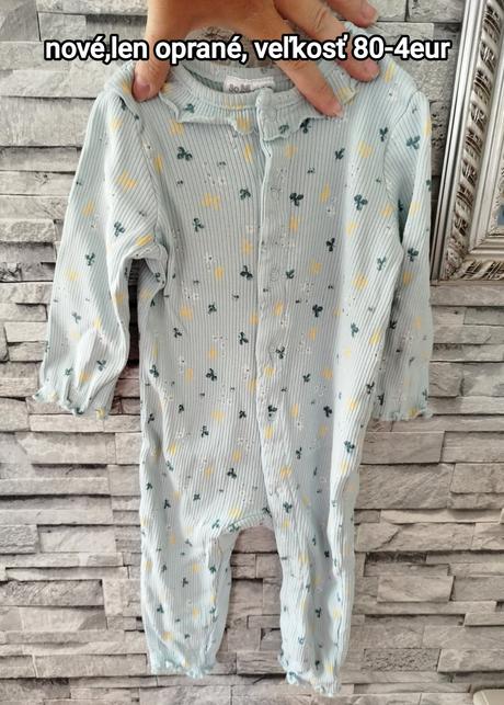 Kvetinový nenoseny overalik, kiki&koko,80