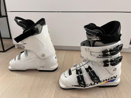 Junior lyžiarky salomon, v. 24-24.5 / 287mm /38-39, salomon,24